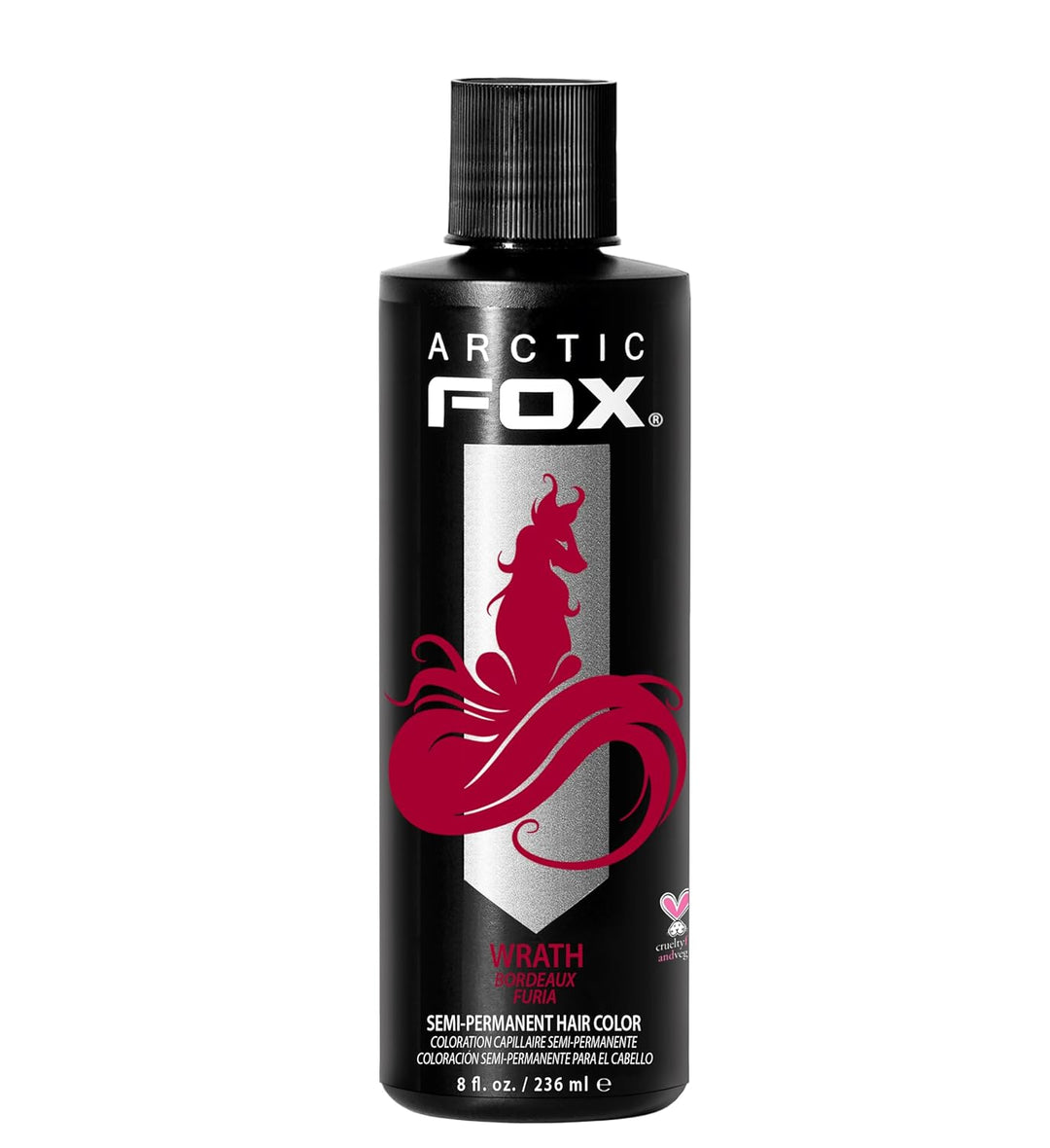 ARCTIC FOX Vegan Semi-Permanent Hair Color Dye | AURORA KISS 5.6 Fl Oz (2-Pack)