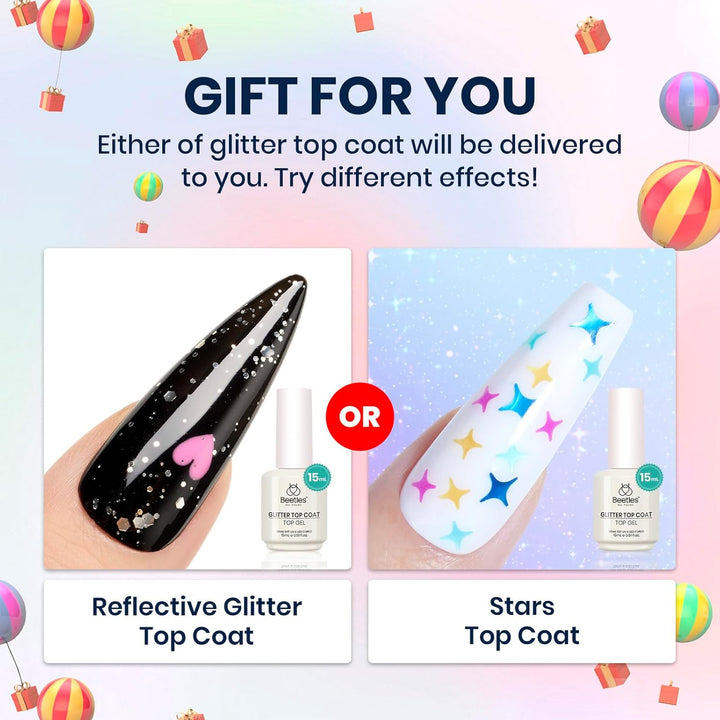 45 Colors Gel Nail Polish Kit | UV Light & Nail Tools | Travel-Friendly Gift for Women