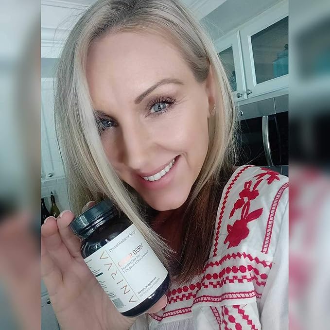 2-Pack Acne Pills with Zinc for Adults, Acne Pill for Hormonal Acne, Zinc Pills for Acne Treatment, Probiotics for Acne, Zinc Supplements for Adult Acne - Anirva Clear Derm With Probiotics