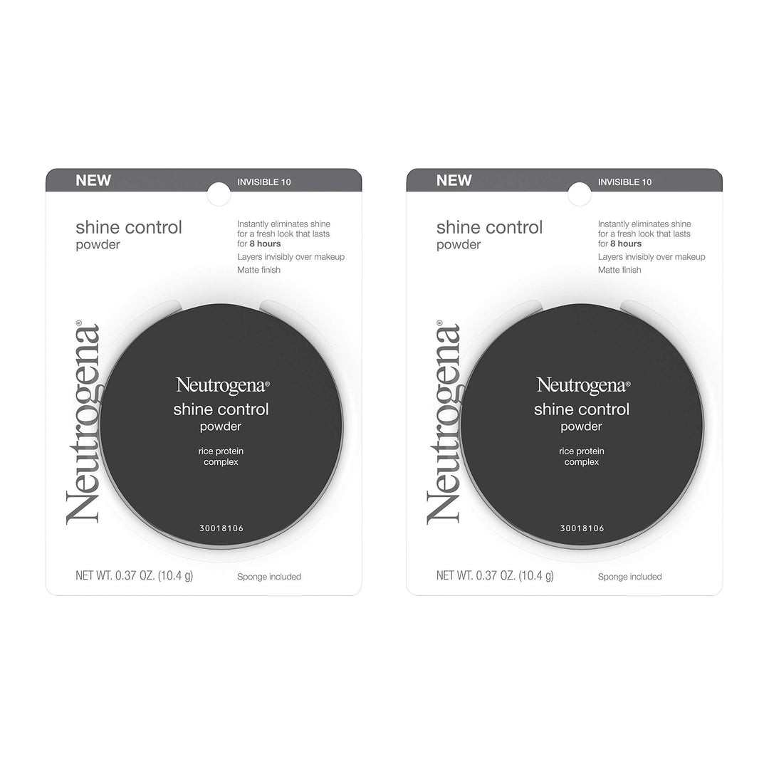 Neutrogena Shine Control Mattifying Face Powder For Oily Or Combination Skin, Lightweight & Oil-Absorbing Powder With Rice Prote