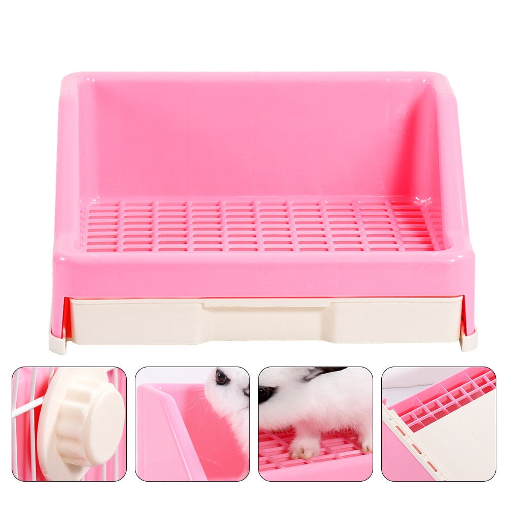 Pet Corner Litter Box for Rabbit, Guinea Pig, Rat, Ferret, Hamster
