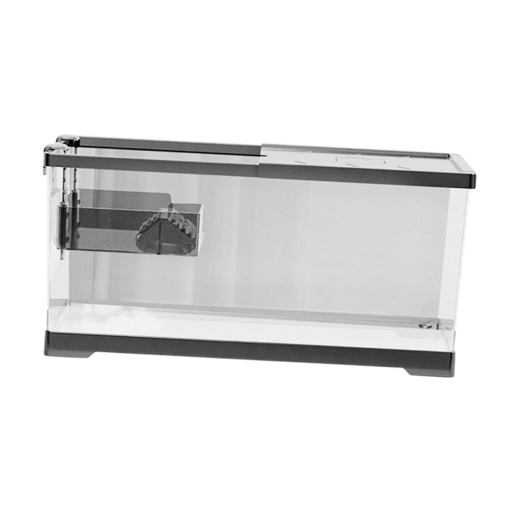 SiaBiced Turtle Tank Aquarium Tortoise Enclosure Starter Kit Hideout Reptile Tank with Basking Aquatic Terrarium for Breeding M w and Lid