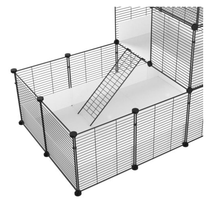 JTAOT Cage 41"x28"x28" Guinea Pig Playpen Hamster House Rabbit Waterproof Metal