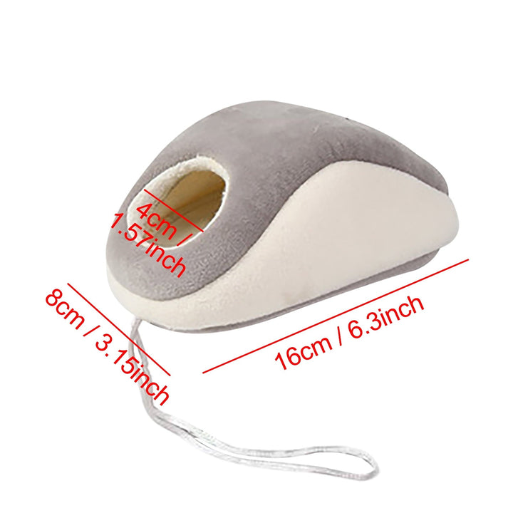 RoamHome Mini Warm Pet House Nests Autumn Winter Pet Nest for Mice Hamster Rabbit Small Animal Cotton Thermal Cage Household Small Animals Cage (Gray)