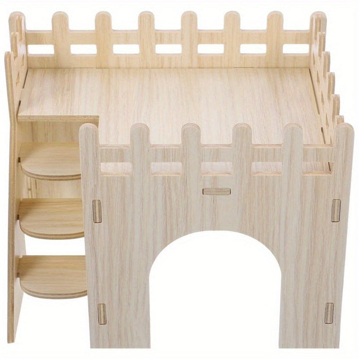 Cage Delicate Hamster House Houses Hideouts Guinea Mouse Supply Wear-resistant Wooden Rat
