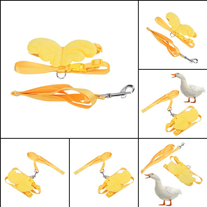 Adjustable Ducks Harness Leash - Secure & Comfortable For Outdoor Walks