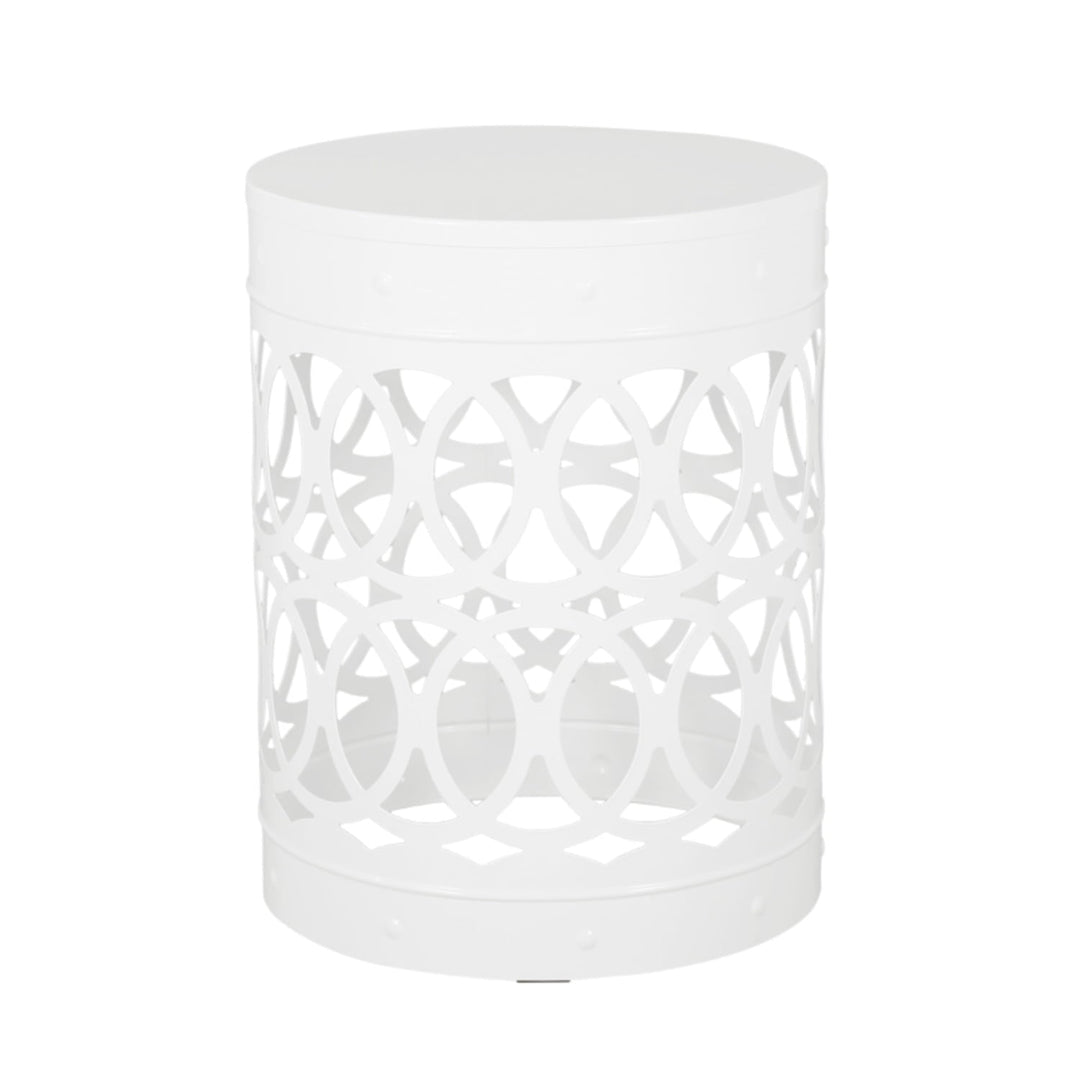 DIANJIE Outdoor Metal S 2 end table