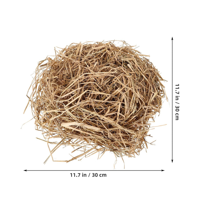 PMine 1 Set Chicken Bedding Liner Chicken Coop Nesting Straw Chicken Bedding Shredded Straw (250g)