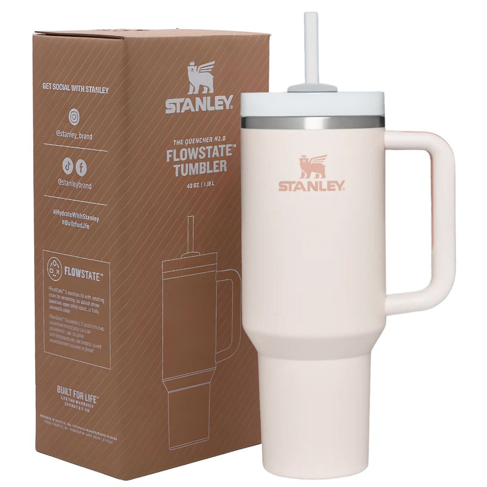 Stanley Rose Quartz Quencher Flowstate 40oz Tumbler