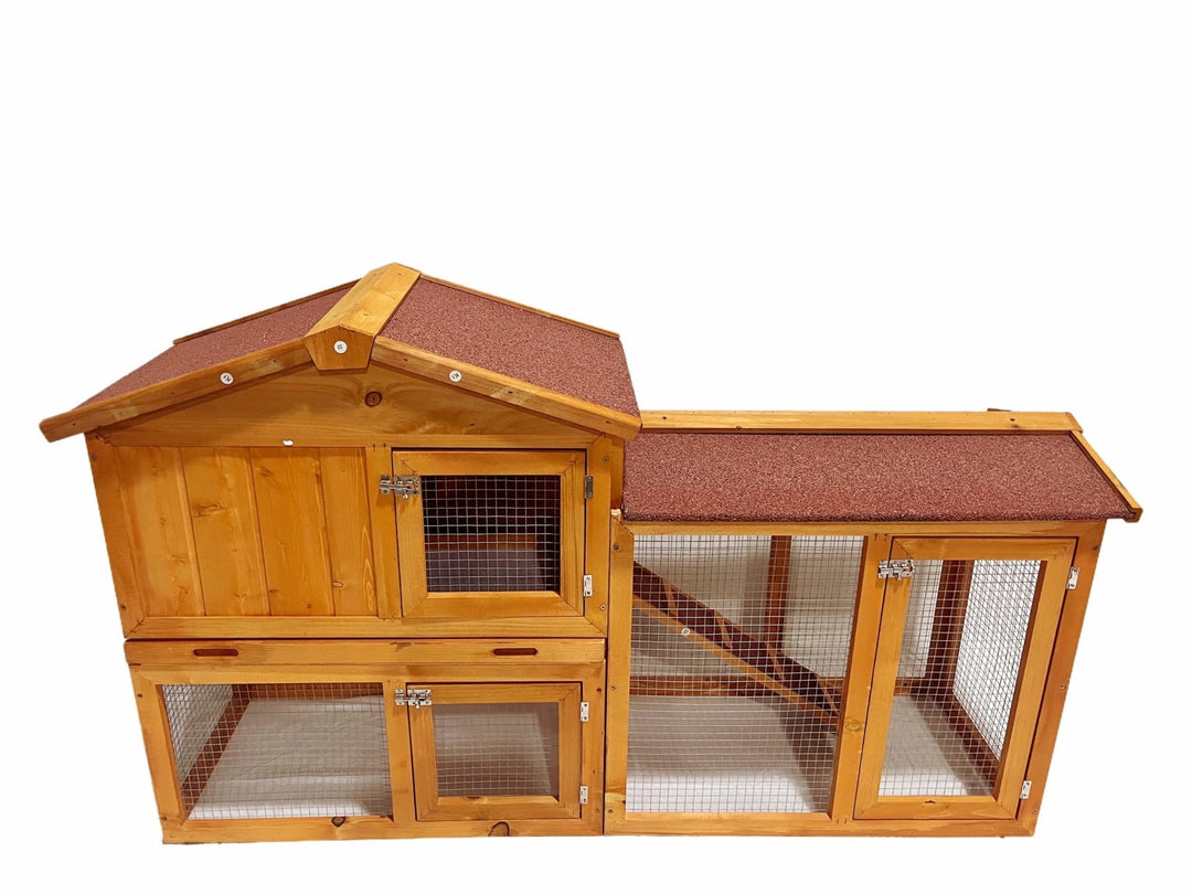 Sturdy Outdoor Chicken Coop for Playground Safety - Portable Poultry Pen with Locking Door, Ventilated Shelter, and Predator-Proof Design for Backyard Flocks