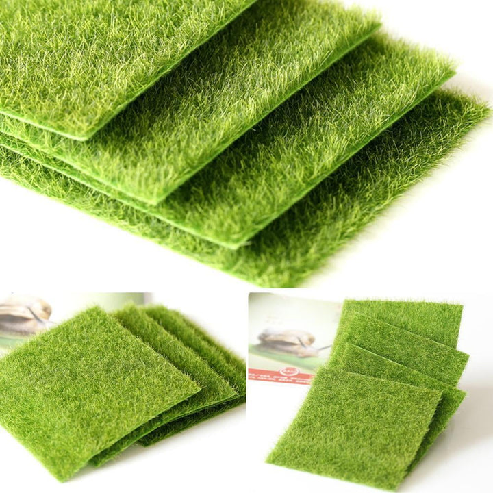 Artificial Fish Tank Plant Landscap Water Aquatic Aquarium 2022 Grass Lawn X9C4