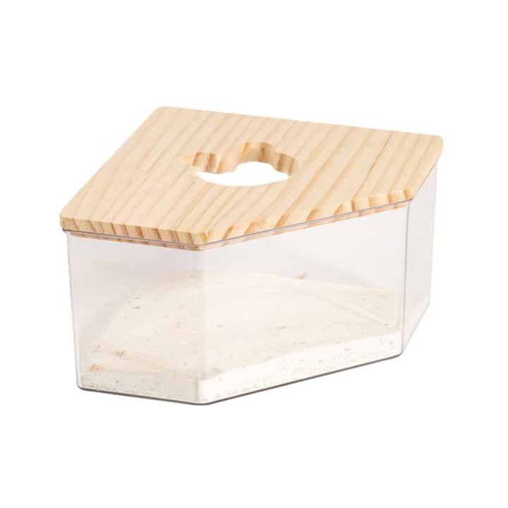 Yiokii Hamster Litter Box Pet Litter Box Potty Plastic Corner For Small Trainer