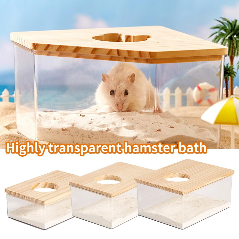 Yiokii Hamster Litter Box Pet Litter Box Potty Plastic Corner For Small Trainer