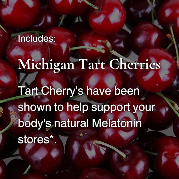 Micro Melatonin | Low Dose Melatonin 250mcg | with Natural Cherry | Safe for Kids | Made in The USA | 120 Tablets