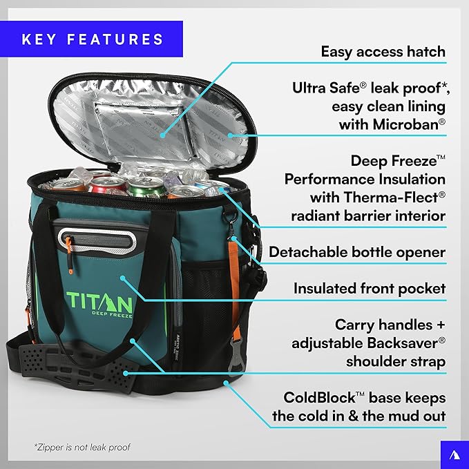 Titan Deep Freeze Insulated Tote Coolers
