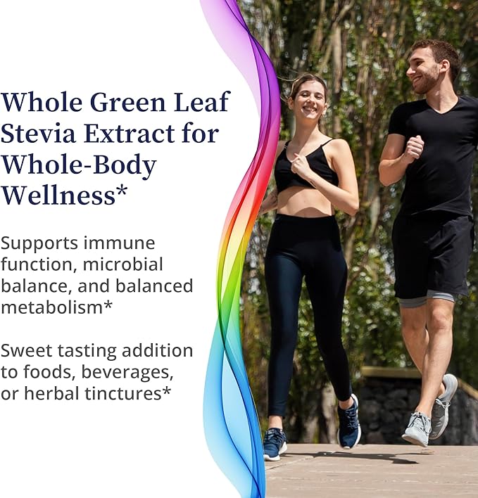 BioPure Stevia Certified Organic Extract – Whole Leaf Herbal Tincture with Bioactive Compounds to Support Immune Function, Microbiome Balance & Gut Health – 2 fl oz