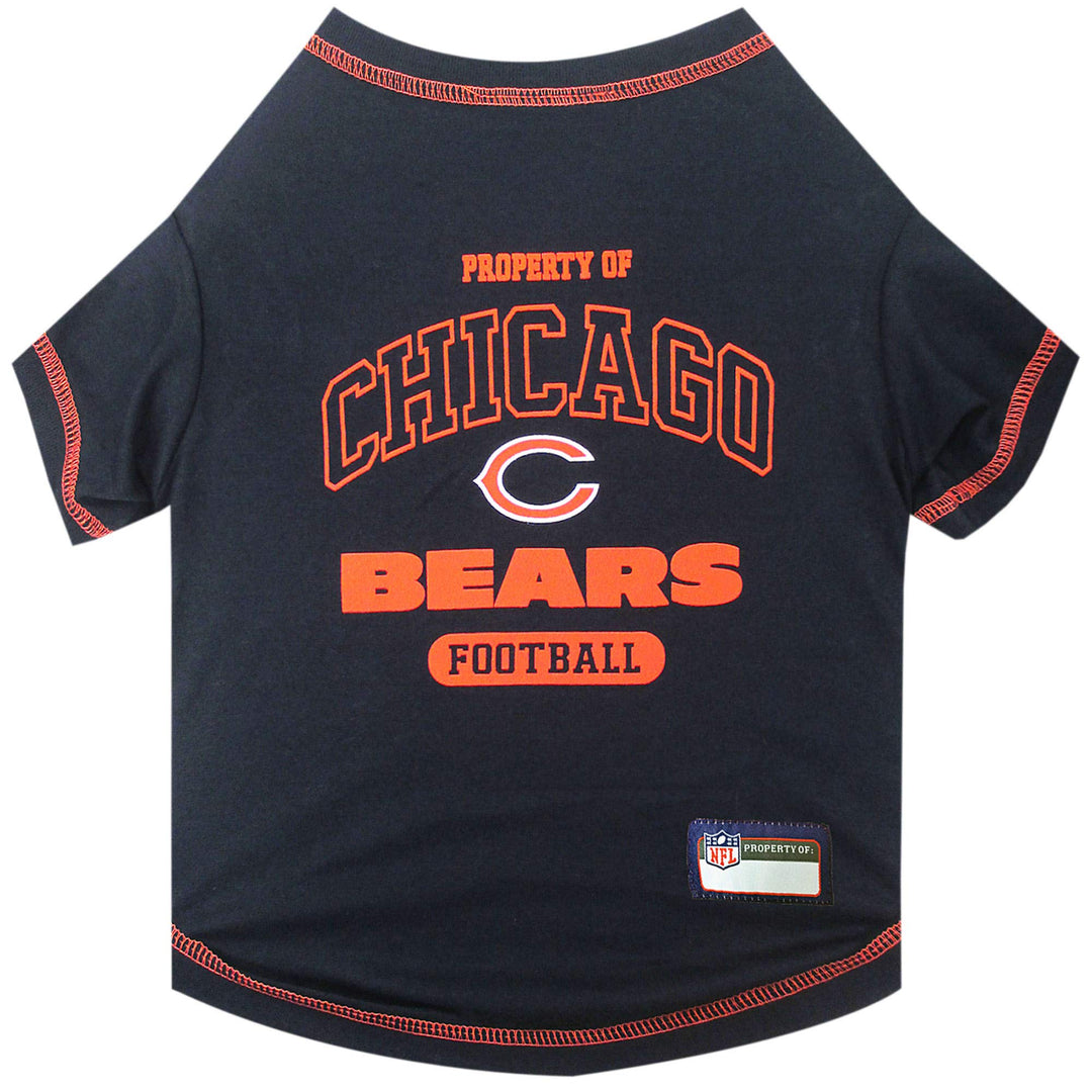 Pets First CHI-4014-XS Chicago Bears Tee Shirt, X-Small Size