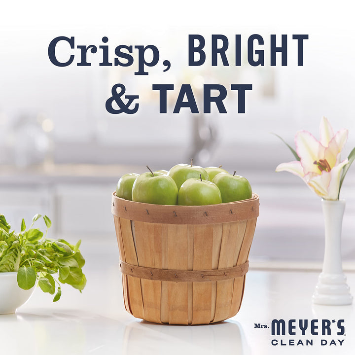 MRS. MEYER'S CLEAN DAY Hand Soap, Made with Essential Oils, Biodegradable Formula, Apple, 12.5 Fl. Oz