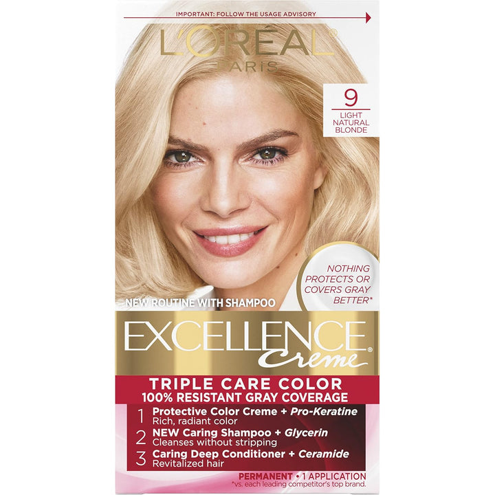 5RB Medium Reddish Brown Hair Color | L'Oreal Paris Excellence Creme – 8 Weeks Gray Coverage