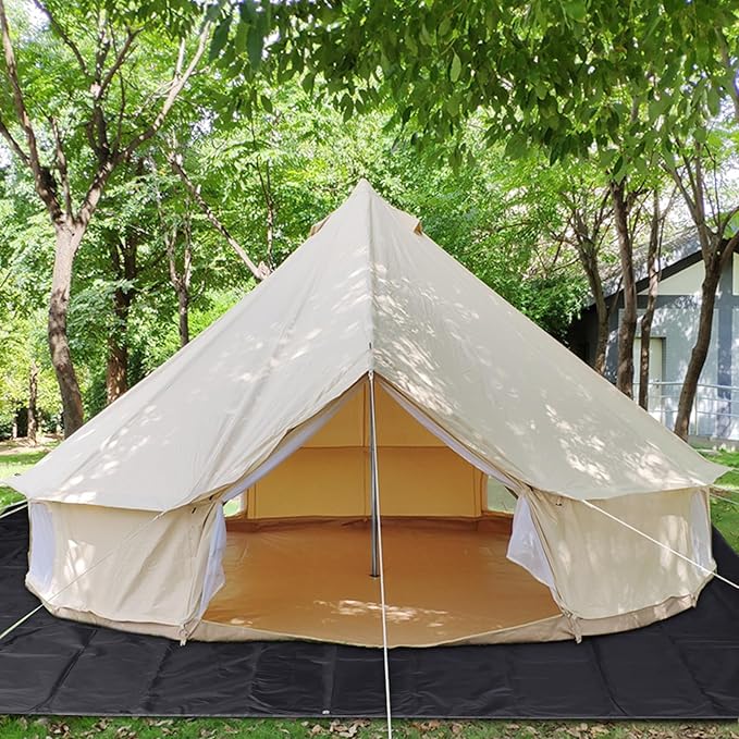 REDCAMP Ultralight Tent Footprint, PU 2000 Waterproof Camping Tent Tarp with Drawstring Carrying Bag, Waterproof Camping Tarp for Outdoor Hiking Camping