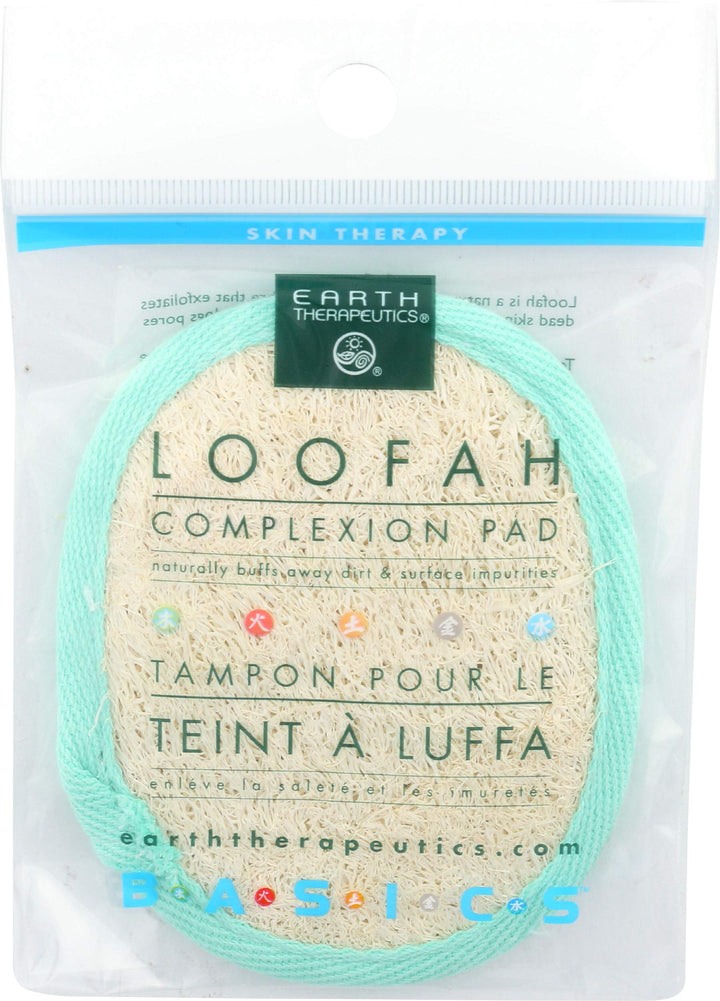 Earth Therapeutics, Facial Care Loofah Complex Pad, 1 Each