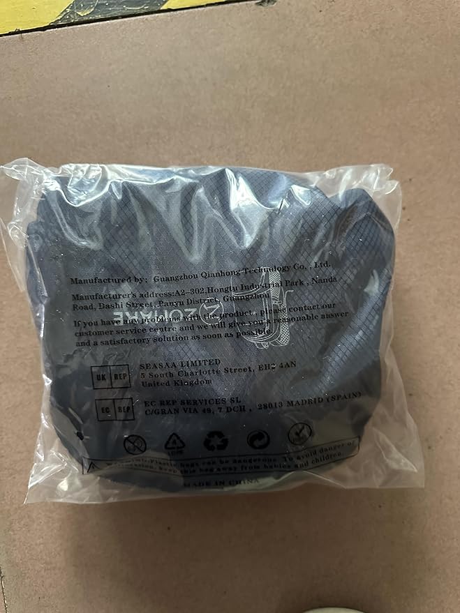 ZOMAKE Lightweight Packable Backpack 30L, Foldable Hiking Backpacks Water Resistant Compact Folding Daypack for Travel(Navy Blue)