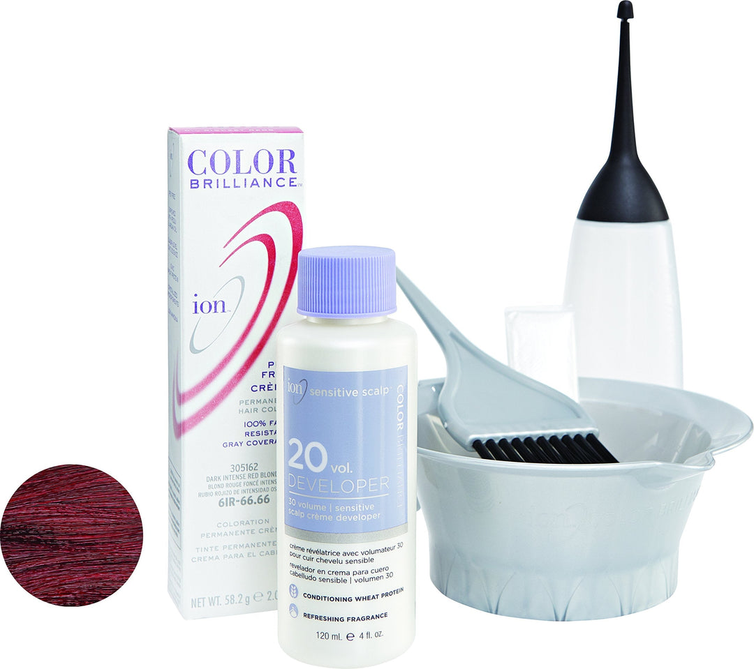 Ion Permanent Creme Hair Color - Intense Red Blonde 6Ir