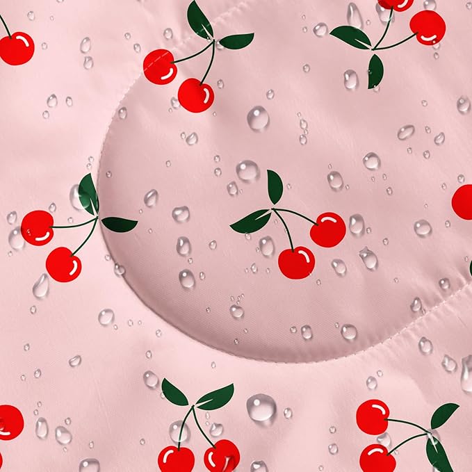 AILONEN Kids Floral Cat Camping Sleeping Bags,Lightweight & Waterproof,3 Season Warm & Cool Weather,Kawaii Kitten Sleeping Bags for Girls Adults,Travelling,Outdoors