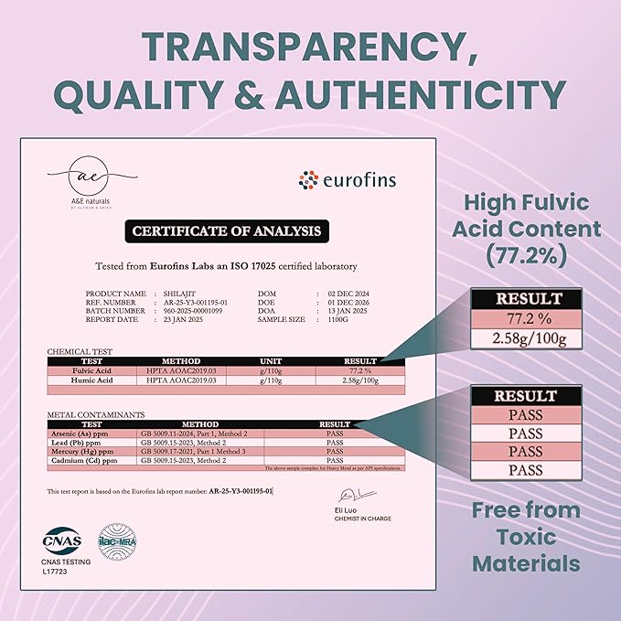 Altman & Erika’s A&E Naturals - Himalayan Shilajit Resin Mineral Drops | Natural, Organic |Detox, Cleanse, Immune Support, Brain Booster, and Energy | Fulvic Acid and Trace Minerals | 2 FL OZ