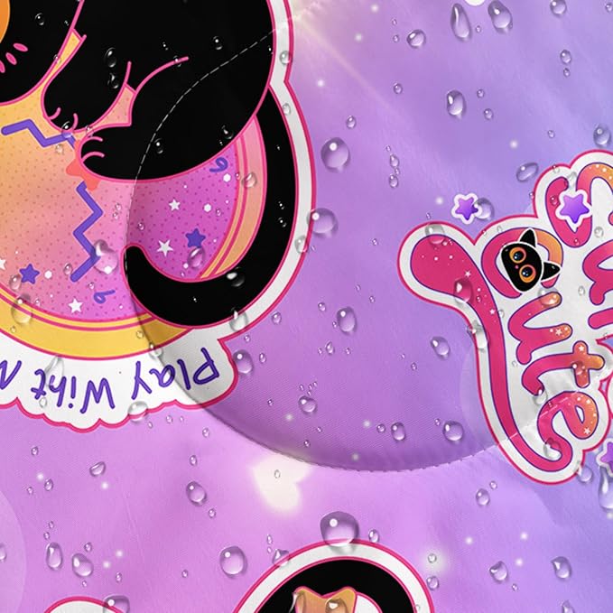 AILONEN Cartoon Fox Camping Sleeping Bag for Boys Girls Adults,Lightweight & Waterproof,3 Season Warm & Cold Weather,Portable,Kawaii Fox Printed Sleeping Bag,Traveling,Camping,Hiking