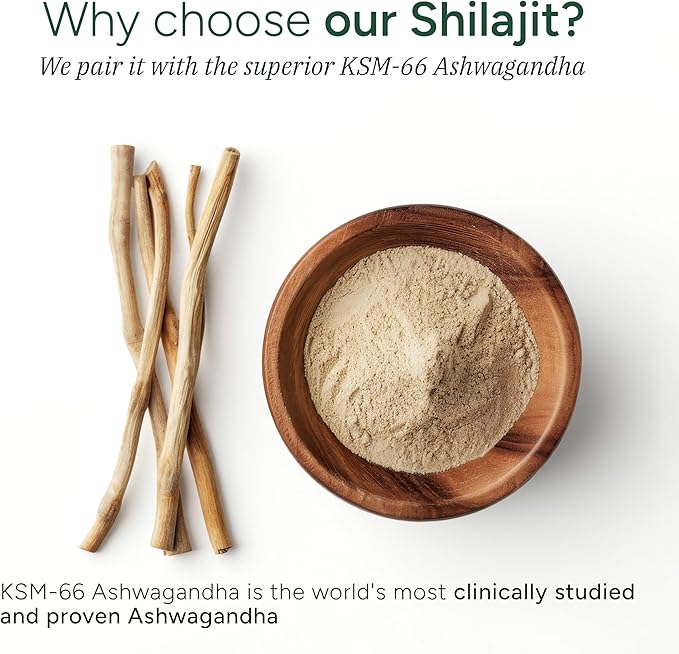 4000 mg Pure Himalayan Shilajit Gummies I No Added Sugar I KSM-66 Ashwagandha, Gokshura| 75%+ Fulvic Acid & 85+ Trace Minerals I Men,Women I Non-GMO I Lab Tested I 100% Natural I 120 Pouch