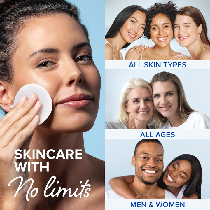 Collagen Toner Pads with Retinol | Hydrating Anti-Aging Wipes for Skin