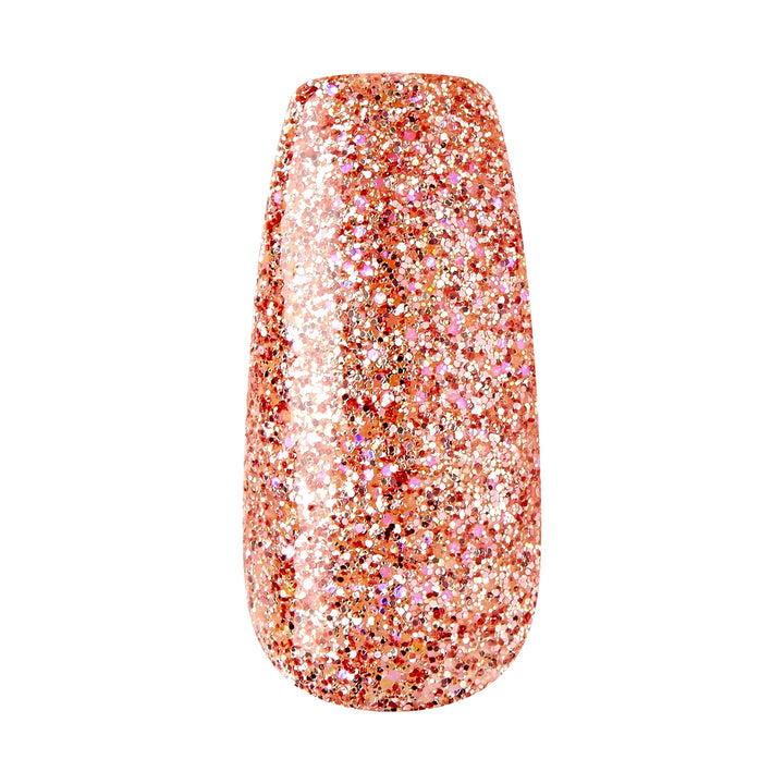 Gold Finger Full Cover Nails 24 False Nails Long Length