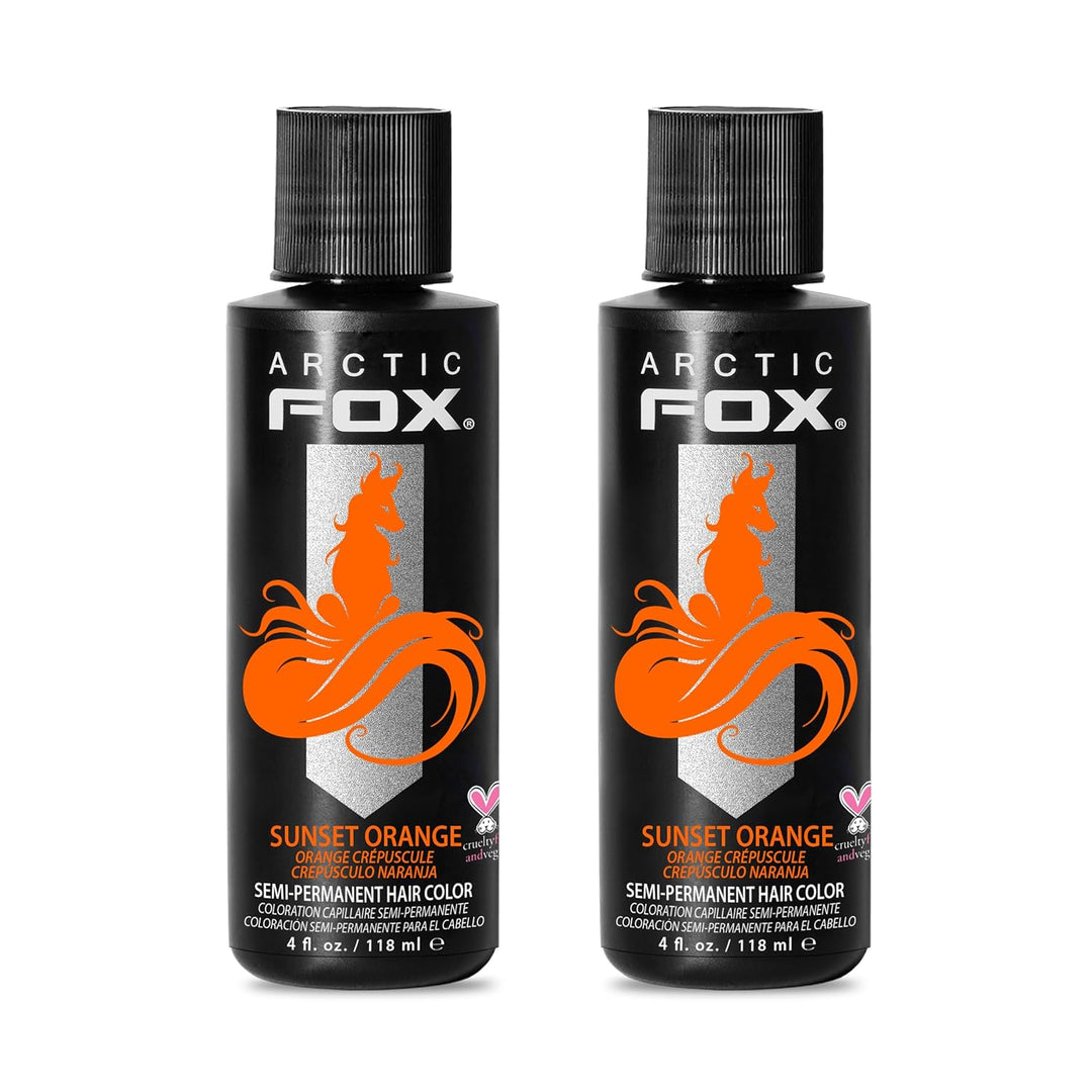 ARCTIC FOX Frose Vegan Semi-Permanent Hair Color Dye | 4 Fl Oz | Pack of 2