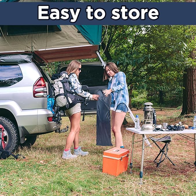 Wenqik 2 Pack 450lbs Max Load Camping Cot for Adults with Carry Bag Portable Folding Outdoor Sleeping Cot Heavy Duty Bed for Traveling Camp Military Office Nap Beach Home Lounging