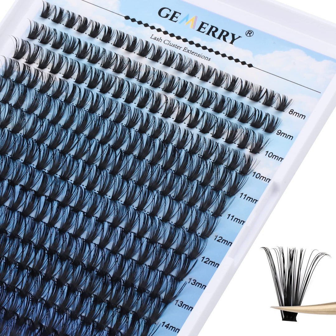 Individual Lashes 280Pcs Large Tray Lash Clusters 0.07Mm 50P C Curl Mix 8-16Mm Eyelash Clusters Soft&Lightweight Cluster Lashes