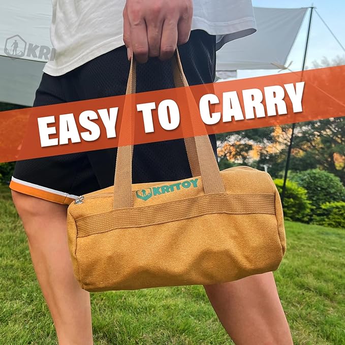 30 Pack Tent Stakes Heavy Duty - 8" Screw in Tent Stakes - Ground Anchors Screw in - Tent Pegs Camping Stakes - Metal Threaded Tent Spikes with 1 Hex Head Driver, 1Stopper T Pull Hook and Storage Bag