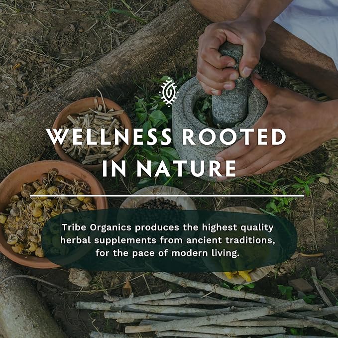TRIBE ORGANICS Hormonal Wellness Duo - Ashwagandha & Shatavari Capsules - Supports Women’s Wellness and Balance