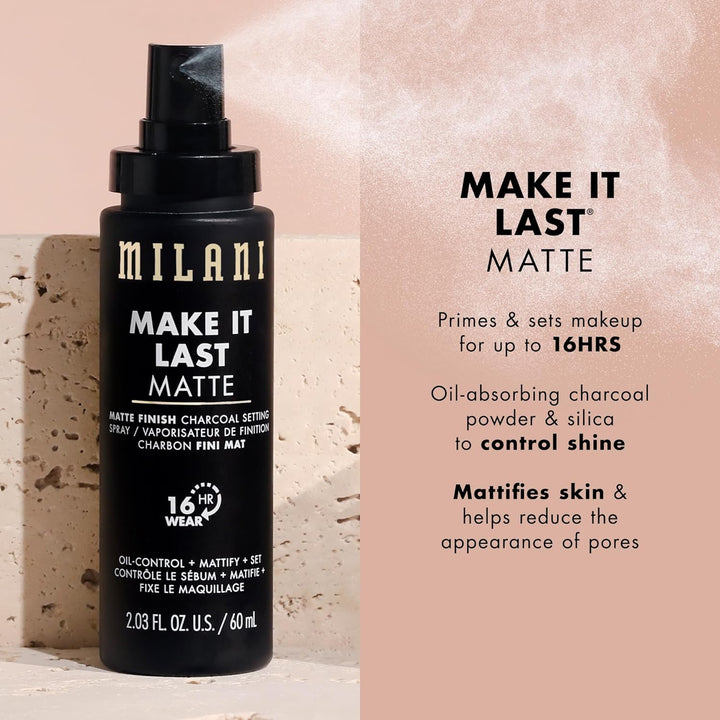 Milani Setting Spray & Primer | 3-in-1 Hydrating Makeup Setting Spray | 2 Pack