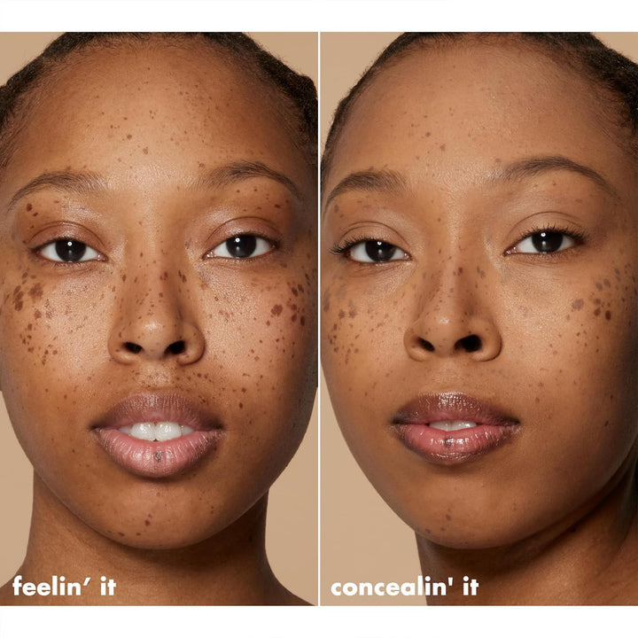 e.l.f. Hydrating Camo Concealer | Full-Coverage Satin Finish | Vegan, Medium Golden