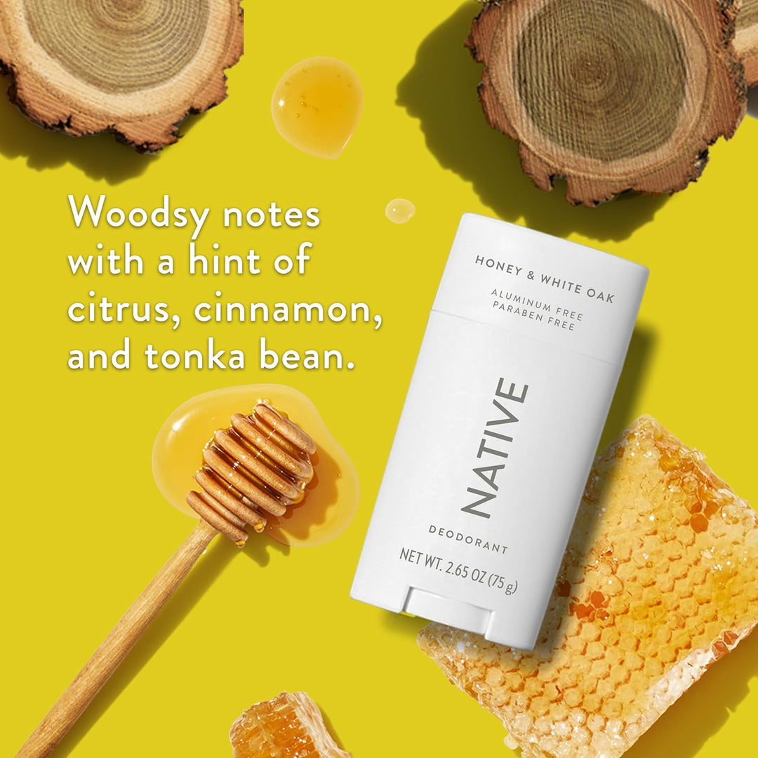 Native Deodorant | Aluminum-Free, 72-Hour Odor Control | Lavender & Rose, Eco-Friendly
