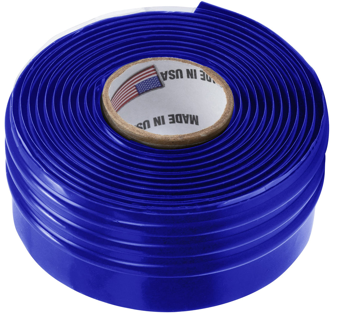 Silicone Rubber Grip Wrap for Tool Handles, Fitness and Sporting Equipment - Blue 1.7mm x 60in