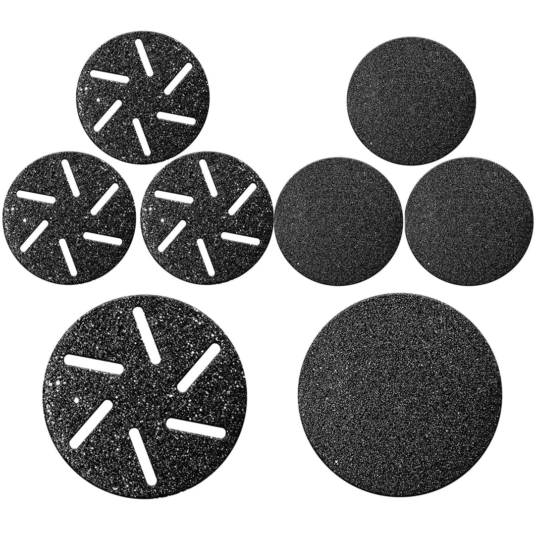 8 Pcs Refill Rollers For Hoxida Electric Foot Callus Remover Pedicure Tools, Replacement Grinding Heads Roller For Pedi Electric