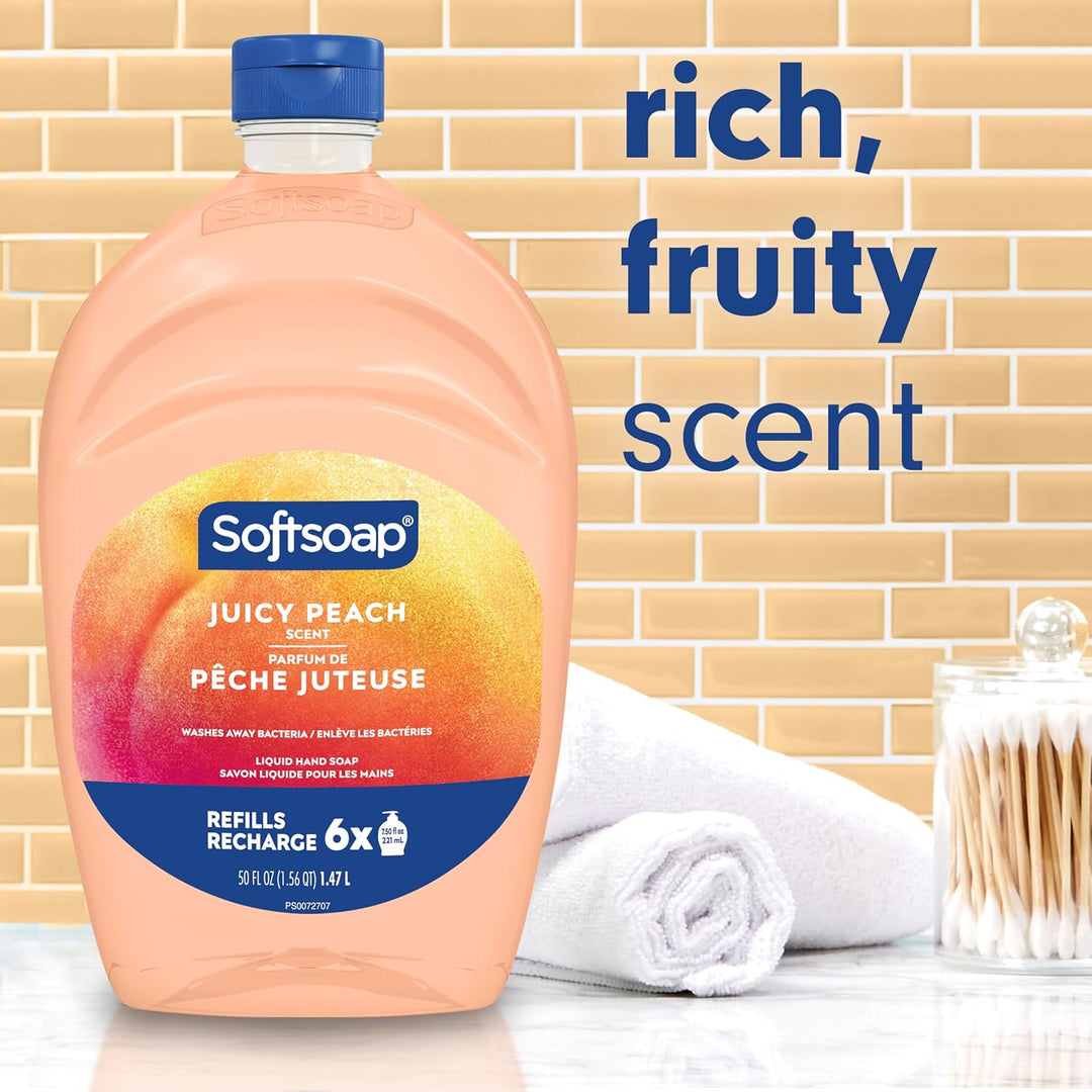 Antibacterial Soap Refill 50 Oz | Crisp Clean Scent | Pack of 2