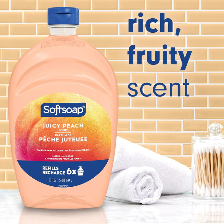 Antibacterial Soap Refill 50 Oz | Crisp Clean Scent | Pack of 2