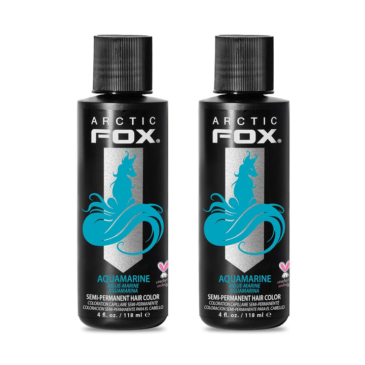 ARCTIC FOX Vegan Semi-Permanent Hair Color Dye | AURORA KISS | 5.6 Fl Oz