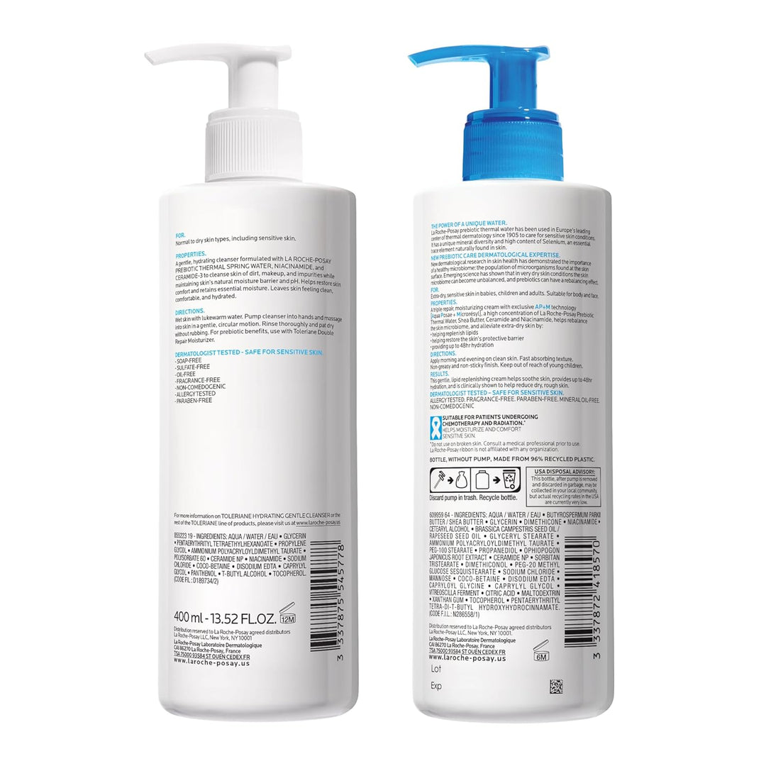La Roche-Posay Lipikar AP+ Moisturizing Cream – Face & Body Lotion For Dry Skin | Shea Butter & Niacinamide