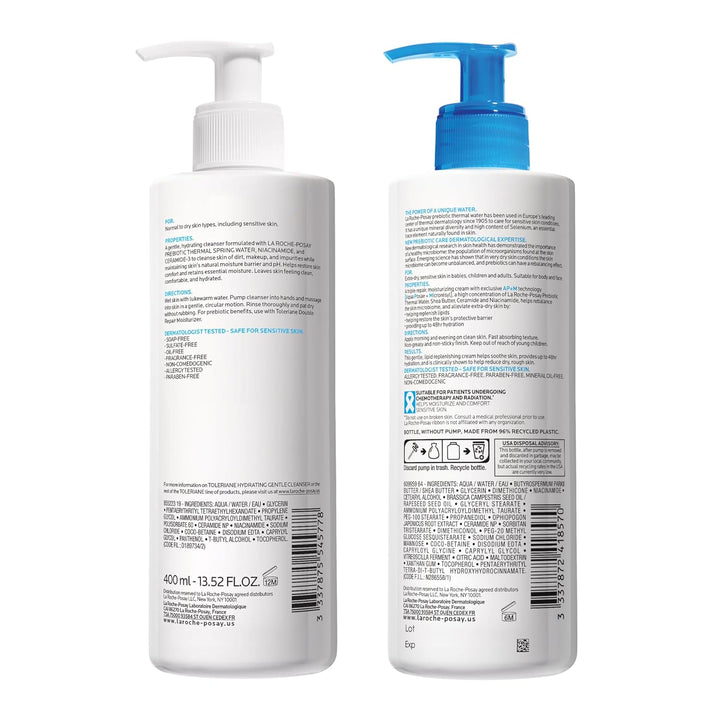 La Roche-Posay Lipikar AP+ Moisturizing Cream – Face & Body Lotion For Dry Skin | Shea Butter & Niacinamide