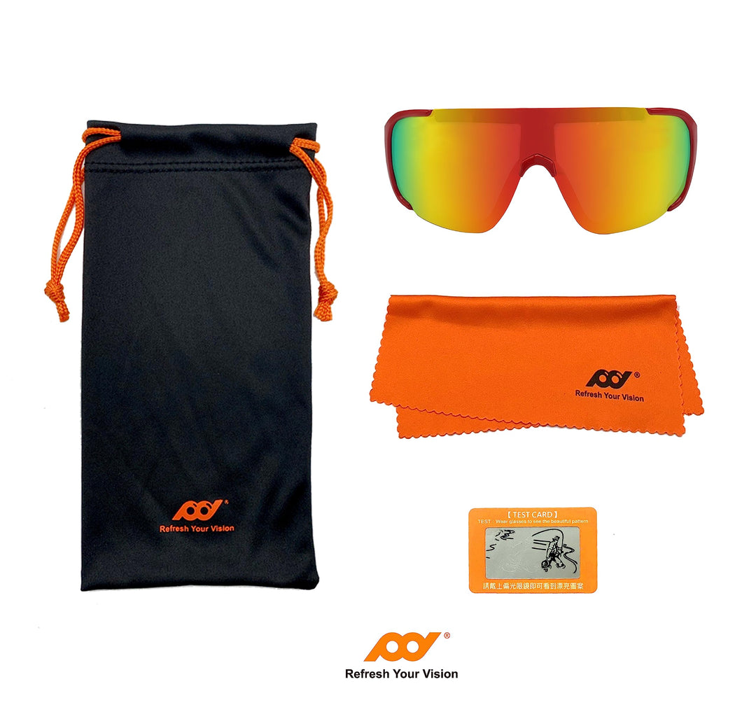 XII WY Polarized Youth Kids Sports Sunglasses Cycling Running Golf for Boys Girls