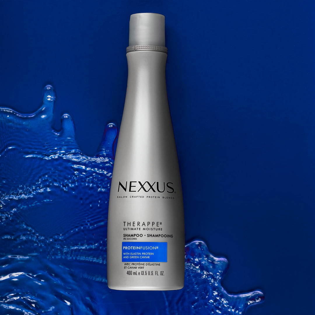 Nexxus Therappe Shampoo Ultimate Moisture For Dry Hair Silicone-Free 13.5 oz